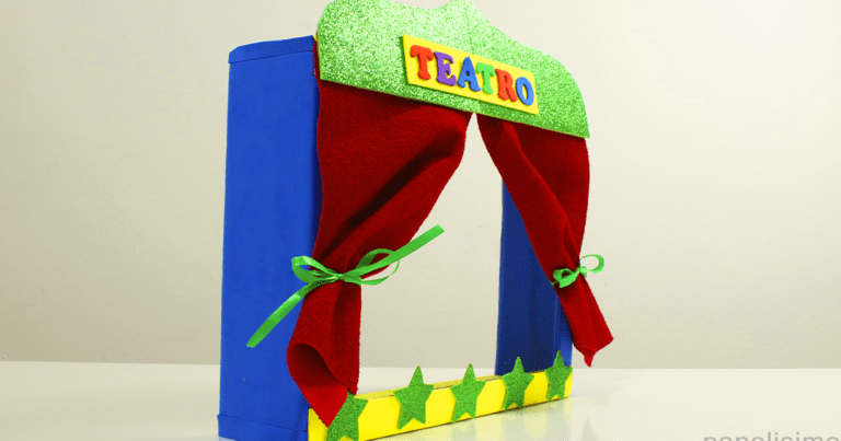 Aprende a hacer un teatro guiñol en casa: paso a paso
