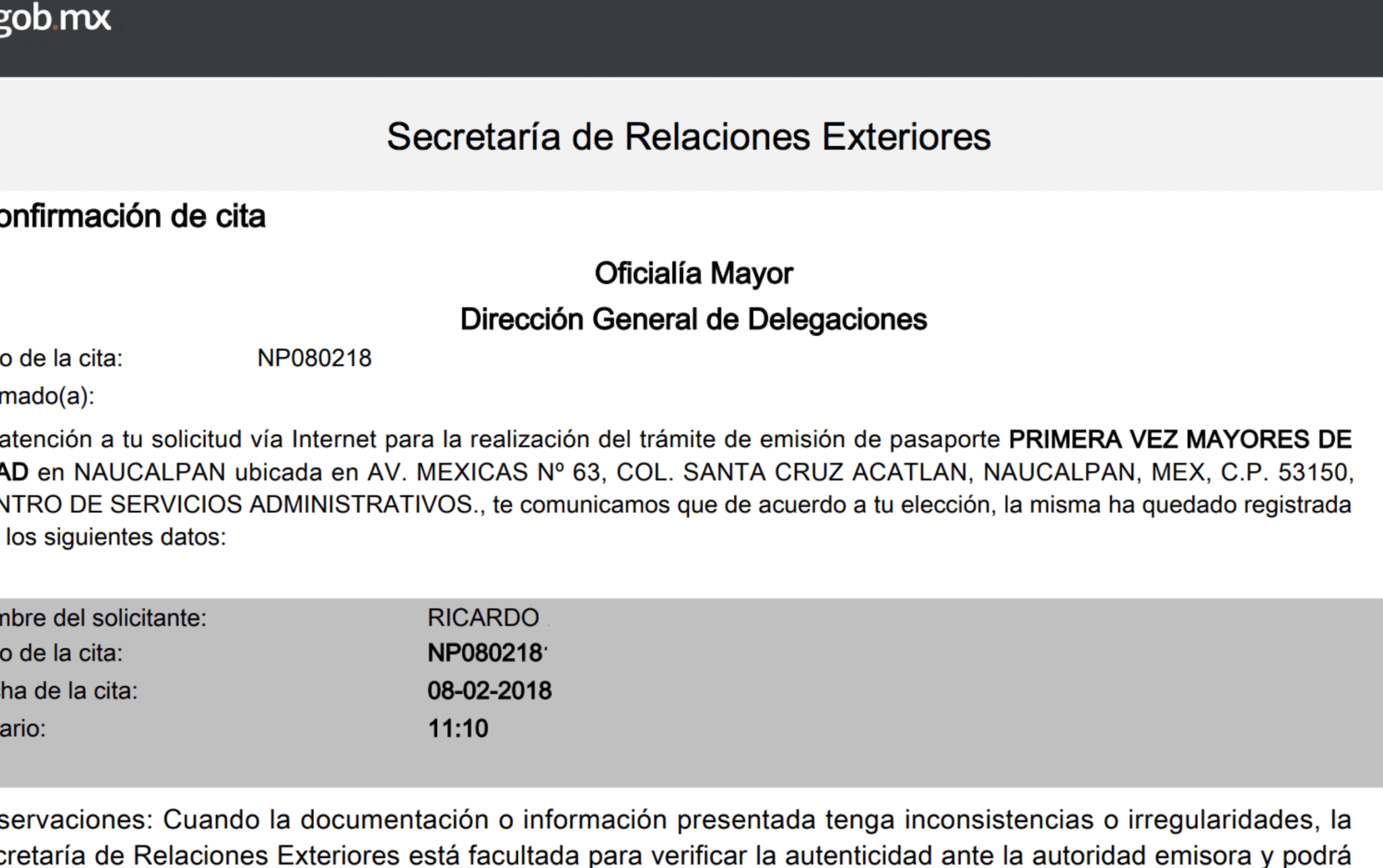 Formato De Constancia De Estudios Para Pasaporte