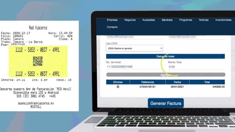 Factura tu caseta de puente en Campeche de forma rápida y sencilla