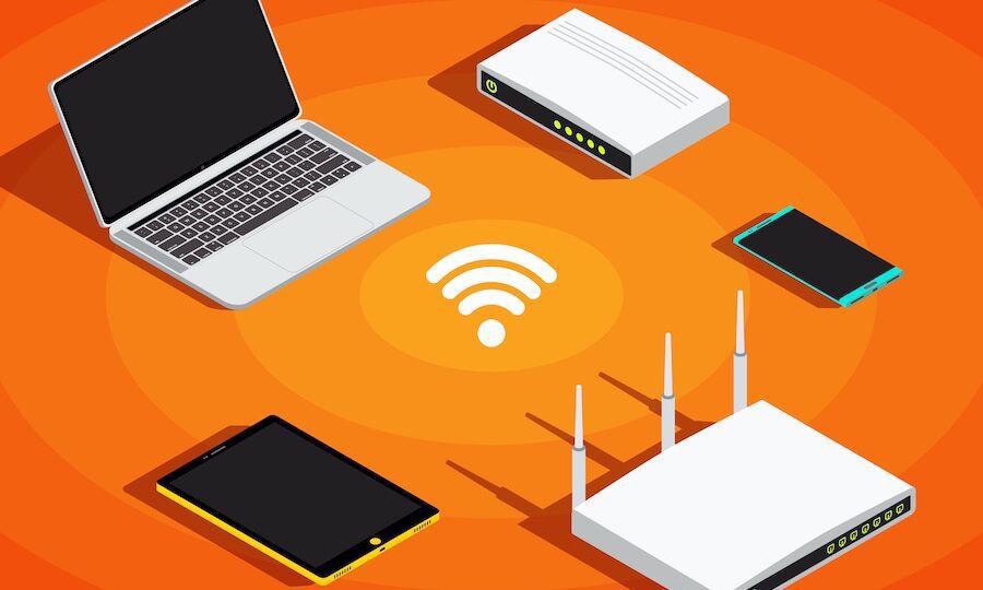 multiples dispositivos conectados a red wifi