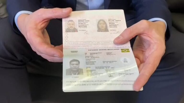 Número de páginas en un pasaporte mexicano estándar