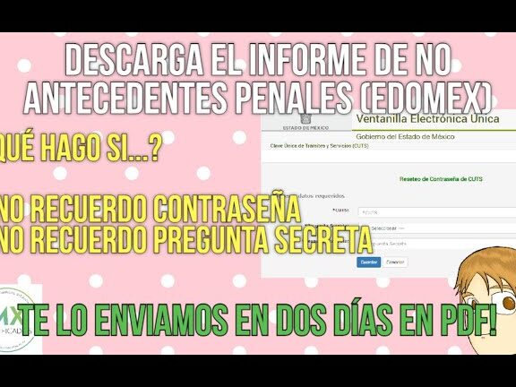 Recupera tu contraseña de antecedentes no penales ¡Accede fácilmente!