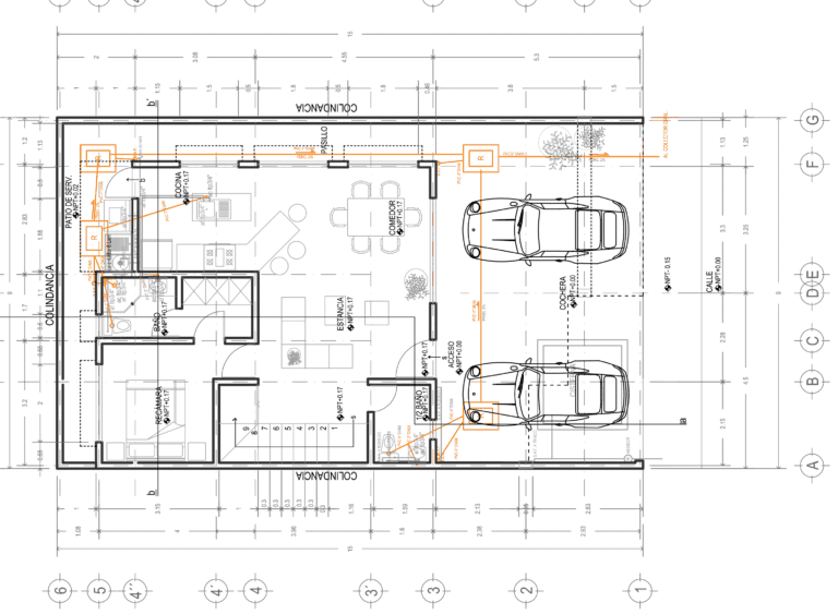 Requisitos clave para un plano arquitectónico de cuarto de máquinas