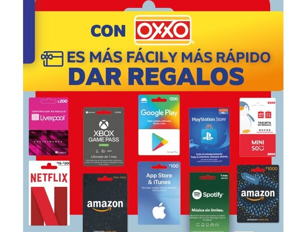Qué tipos de tarjetas se pueden comprar en Oxxo